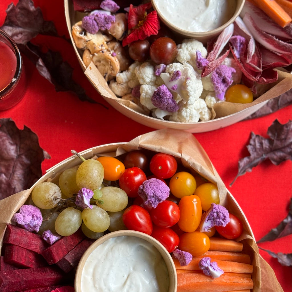 Crudités et sauce fraîche