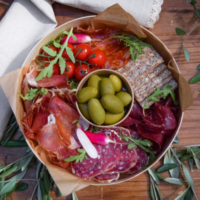 Assortiment de charcuterie ibérique